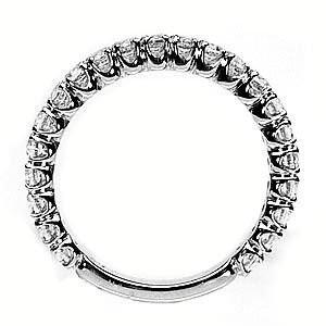リング レディース エタニティ ダイヤモンド 0.7ct 重ね使い Pt900プラチナ 指輪 父の日の画像