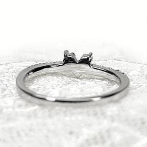 リング 結婚 プラチナ900 ハート エタニティ ダイヤモンド0.30ct