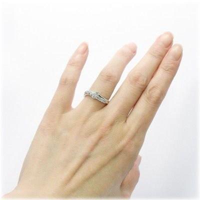 ダイヤリング 指輪 レディース プラチナ900 ダイヤモンド 0.50ct Pt900 プラチナ 父の日の画像