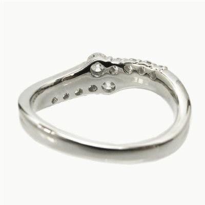 ダイヤリング 指輪 レディース プラチナ900 ダイヤモンド 0.50ct Pt900 プラチナ 父の日の画像