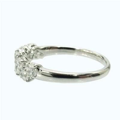 リング 指輪 レディースPt900 ダイヤモンド プラチナ 天然ダイヤ0.60ct 父の日の画像