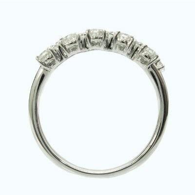 リング 指輪 レディースPt900 ダイヤモンド プラチナ 天然ダイヤ0.60ct 父の日の画像