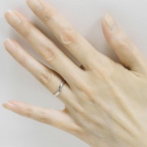 リング メンズ プラチナ900 V字 地金 シンプル 結婚 マリッジ Pt900 指輪 父の日の画像