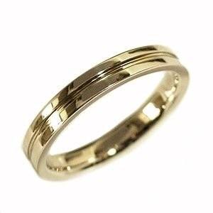 リング k18 平打ち メンズ18金 地金 結婚指輪 マリッジ k18ゴールド プレゼント 記念日 父の日の画像