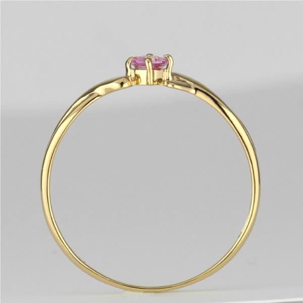 カラーストーン リング 一粒 指輪 誕生石 色石 18k k18 18金 ゴールド ピンキー ファランジ ミディ レディース 父の日の画像