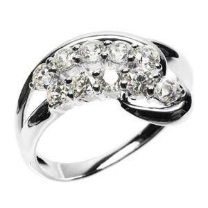 リング レディース 10金 ダイヤモンド 0.50ct K10ゴールド フラワー 花 指輪 父の日の画像