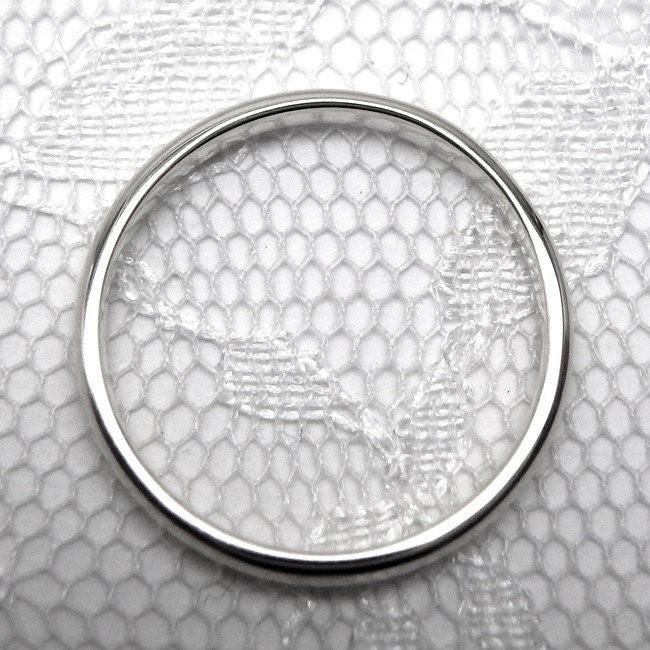 ペアリング プラチナ 甲丸 地金 結婚指輪 Pt900 シンプル マリッジ ペアジュエリー 2本 父の日の画像