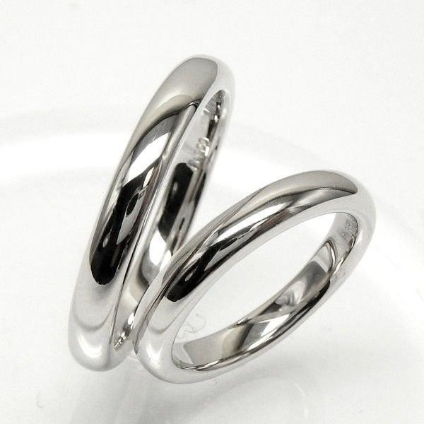 ペアリング 10金 甲丸地金 結婚指輪 k10ゴールド マリッジ k10 父の日の画像