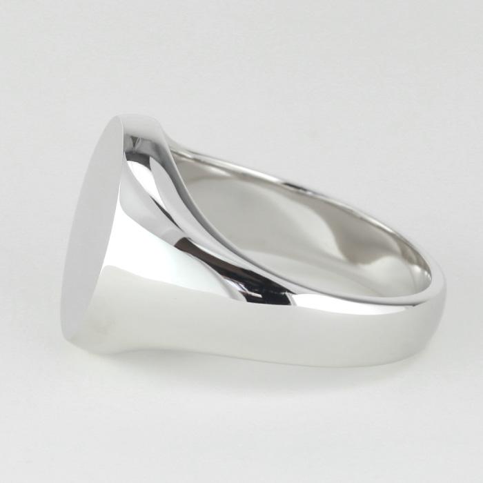 印台リング メンズ シルバー SV925 指輪 地金 オーダー オーバル シグネット 母の日 |  | 03