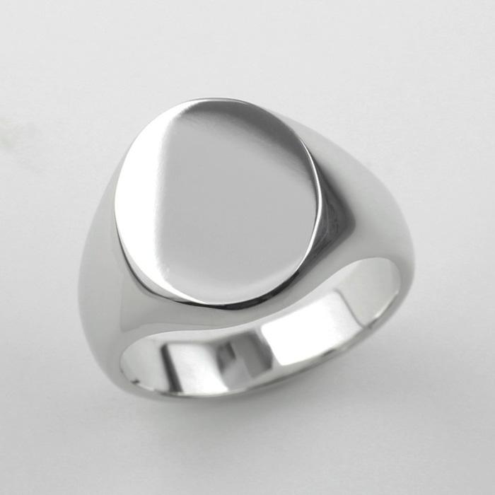 印台リング メンズ シルバー SV925 指輪 地金 オーダー オーバル シグネット 母の日 |  | 04
