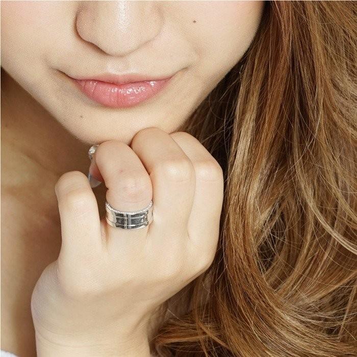 ダイヤモンド k10 10金 10k レディース 幅広 フルエタニティ 側面 エタニティ 結婚 指輪 記念日 ブライダル リング 父の日の画像