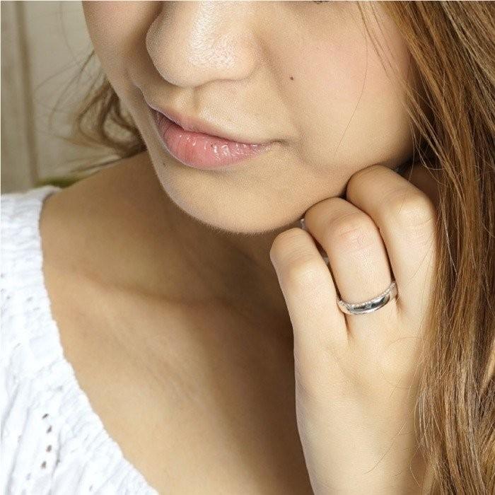 リング レディース エタニティ ダイヤ 側面 ダイヤ プラチナ900 結婚 誕生日 記念日 指輪 ブライダル 父の日の画像