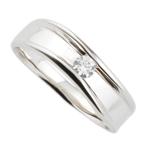 リング 指輪 レディース 一粒 ダイヤモンド レール留め ダイヤ k18 18k 18金 ゴールド 結婚記念 父の日の画像