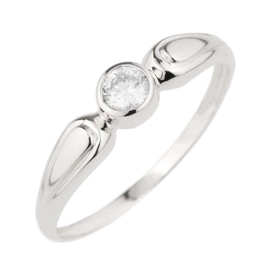 リング レディース 一粒 ダイヤモンド 伏せこみ ダイヤ ピンキー