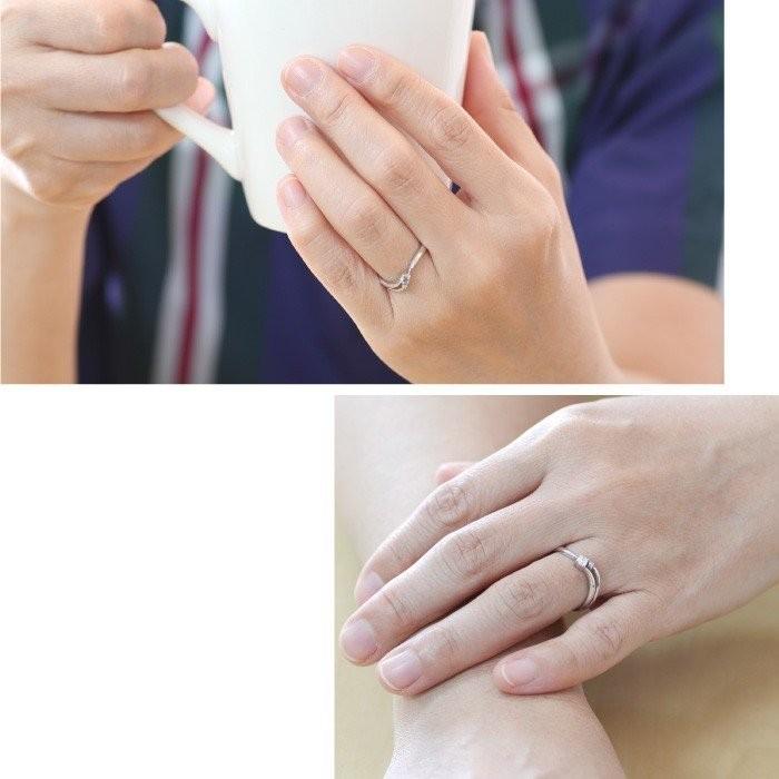 PT900 流れ星のような丸みのあるデザインが素敵なダイヤモンド 1ct リング PT900 流れ星のような丸みのあるデザインが素敵なダイヤモンド 1ct リング