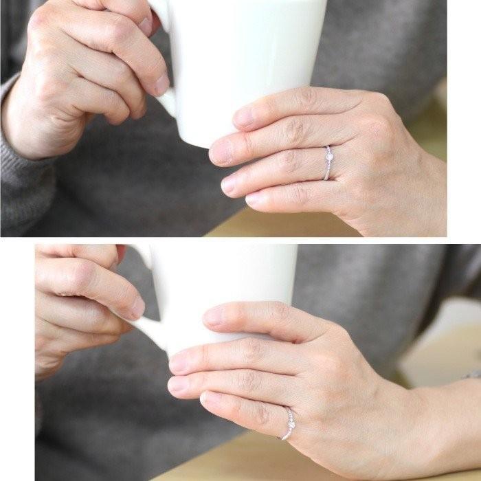 リング レディース 一粒 ダイヤモンド シンプル プラチナ900 結婚 婚約指輪 誕生日 プレゼント 母の日 爆買 |  | 02