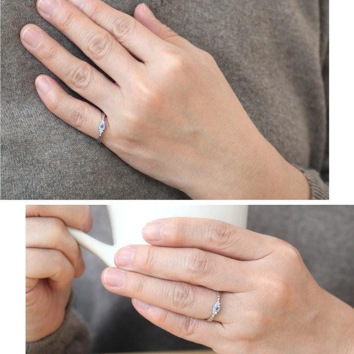 リング レディース 一粒 ダイヤモンド シンプル プラチナ900 結婚 婚約指輪 誕生日 プレゼント 父の日の画像