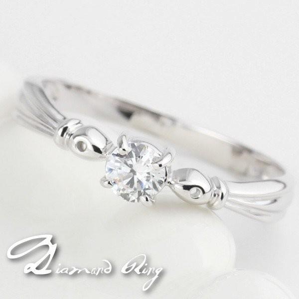 リング レディース 一粒 ダイヤモンド シンプル プラチナ900 Pt900 結婚 婚約指輪 誕生日 プレゼント 母の日 爆買 | 