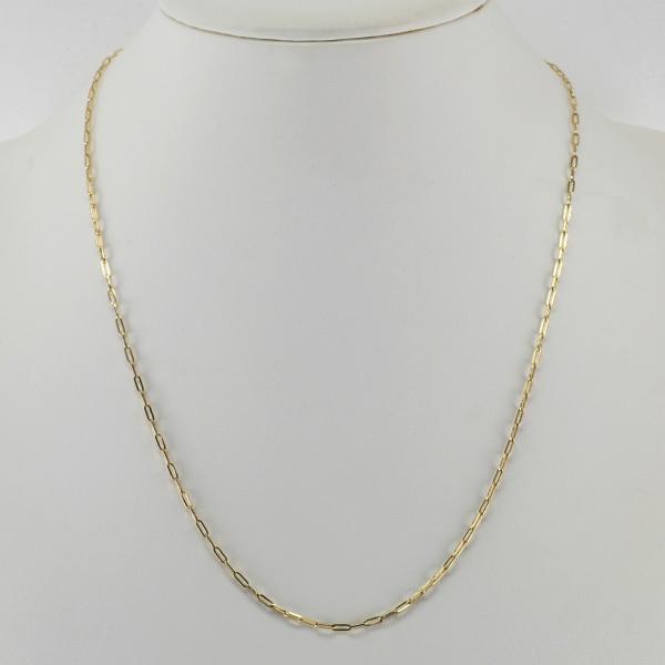 ネックレス チェーン 10金 イエローゴールド 0.40 50cm ペーパー