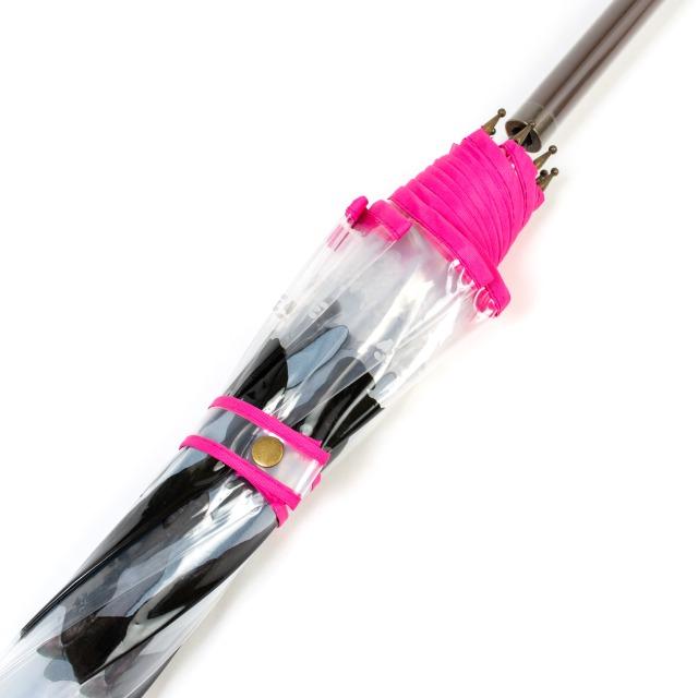 婦人長傘 ワンタッチ レディース ビニール 猫柄プリント 耐水性バッチリ おしゃれ 通勤通学 普段使いに 大判深張りで形が綺麗で濡れにくい ブラックキャッツ |  | 07