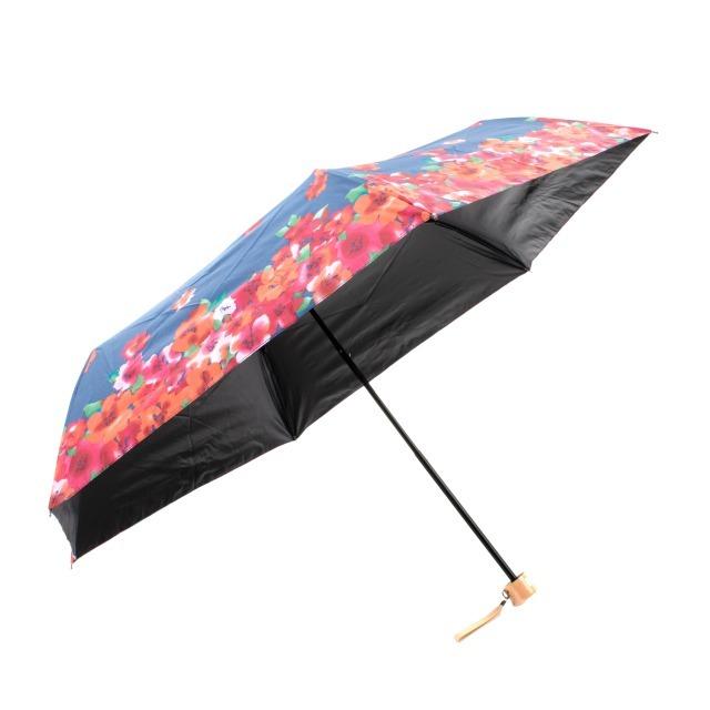 晴雨兼用 レディース 紫外線対策 日よけ対策 UVカット 遮光 涼しい おしゃれ 通勤通学 普段使い プレゼントにお勧め 携帯用 置き傘ミニ傘 ネイビー |  | 01