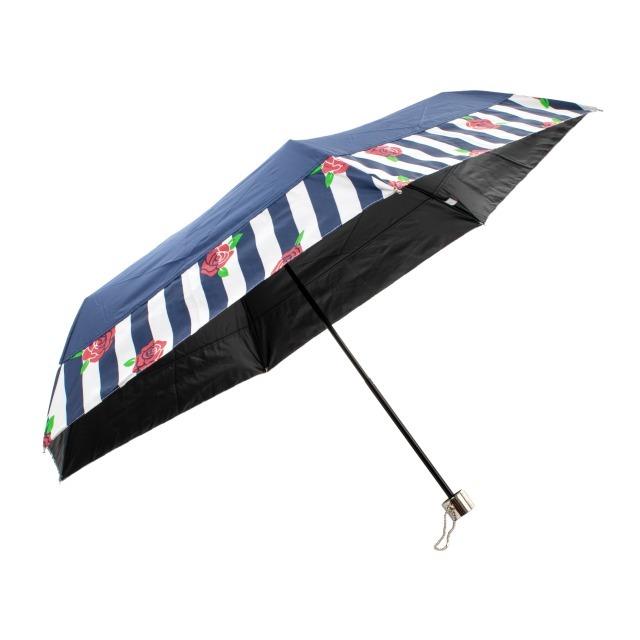 晴雨兼用 レディース 紫外線対策 日よけ対策 UVカット 遮光 涼しい おしゃれ 通勤通学 普段使い プレゼントにお勧め 携帯用 置き傘ミニ傘 ネイビー |  | 01