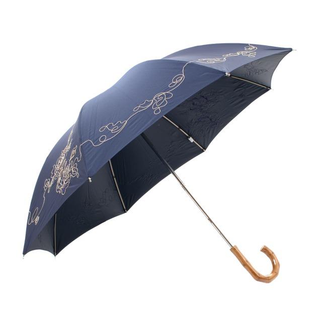 晴雨兼用 レディース 紫外線対策 日よけ対策 UVカット 遮光 涼しい おしゃれ 通勤通学 普段使いにお勧めのショートタイプ プレゼントにもお勧め  ネイビー |  | 01