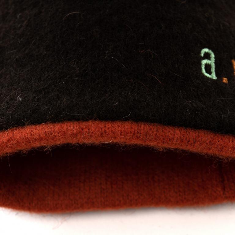 a.v.v（アー・ヴェ・ヴェ）手袋 レディース スマホ対応 ５本指 防寒 暖かい ジャージ 進物 ギフト ファッション おしゃれ ブラウン TH-5715-BR 日本製 冬手袋 | a.v.v | 05