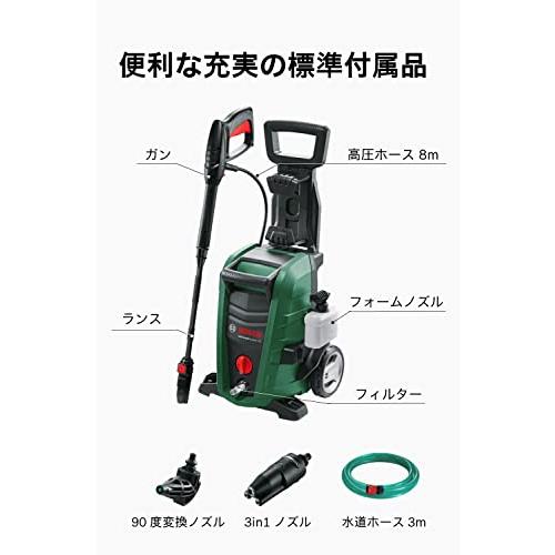 ボッシュ(BOSCH) 高圧洗浄機 1500W 最大許容圧力12MPa パワフル洗浄