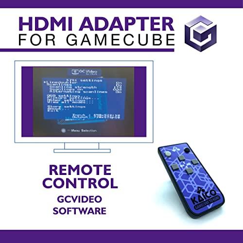 ゲームキューブ用 高画質 補助電源不要 KAICO GC HDMIアダプター 日本語マニュアル [SRPJ2394] 補助電源不要 ラインダブリング