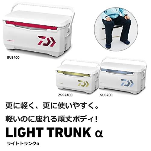 ダイワ(DAIWA) クーラーボックス ライトトランクα SU2400 アイスブルー 釣り 24リットル 