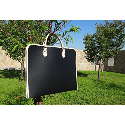 NULO(ヌーロ) pp×leather A3 図面ケース/ポートフォリオケース/レッスンバッグ/楽譜ケース/デザイナー/設計士/イン? 