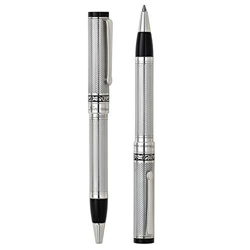 Xezo Tribune ソリッドスターリングシルバー925 ダイヤモンドカット ナンバー入りシリアルボールペン。300本限定生産。同じペンは2つとありません。 Xezo