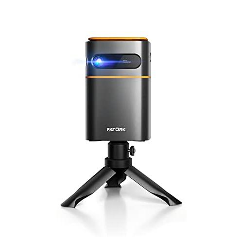 プロジェクター 小型 FATORK 5G モバイルプロジェクター 家庭用