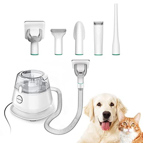 LYSOR ペット用 グルーミングクリーナー 犬 猫 バリカン ペット用 グルーミング掃除機 吸引力調整可能 1台5役 犬 LYSOR ペット用