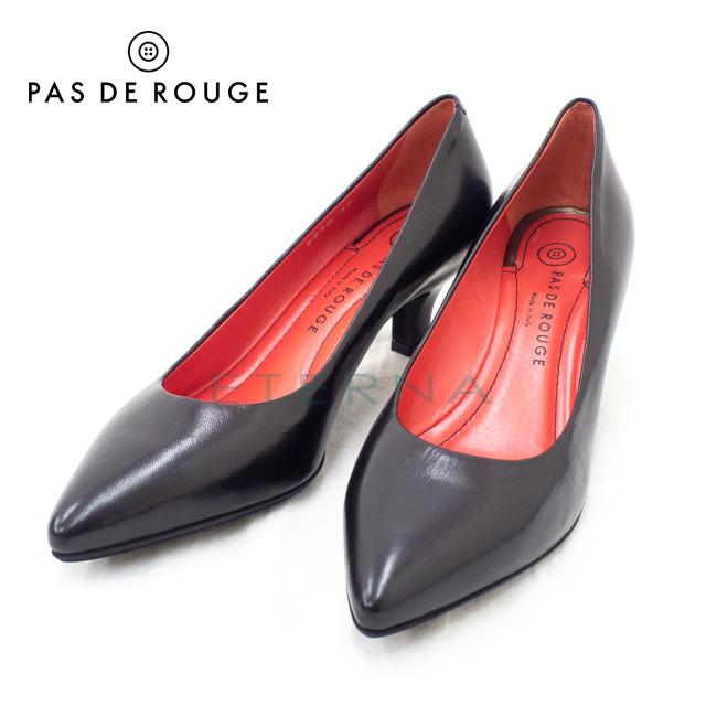 パドルージュ Pas De Rouge レディース プレーンパンプス 5cmヒール 本革 スーツ 結婚式 セレモニー 黒 Made In Italy イタリア インポート 2230 送料無料 Shl 2463 Eterna 靴とバッグの専門店 通販 Yahoo ショッピング