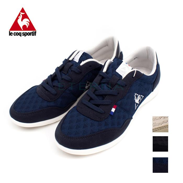 ルコックスポルティフ Le Coq Sportif スニーカー レディース カジュアル セギュール ワイド 薄底 メッシュ 旅行 軽量 消臭 黒 ネイビー 紺 ゴールド Ql3rjc36 Shl 2942 Eterna 靴とバッグの専門店 通販 Yahoo ショッピング
