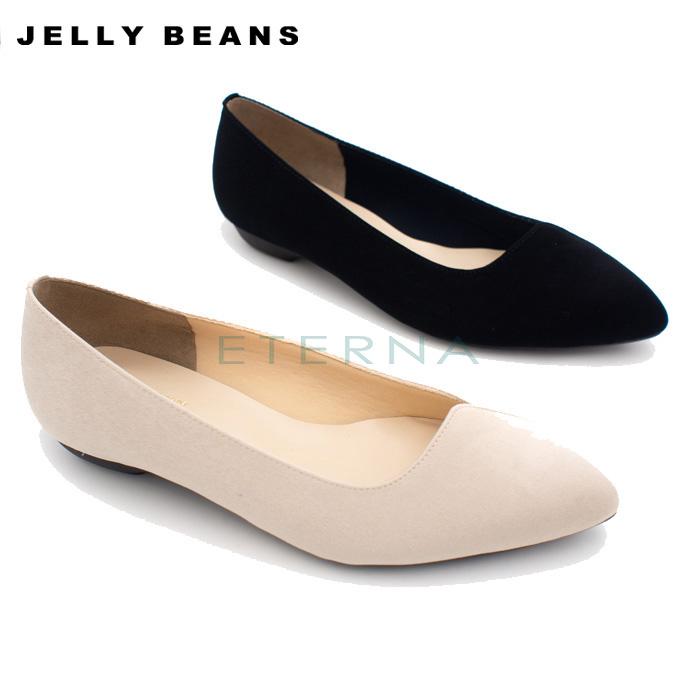 Jelly Beans ジェリービーンズ 靴 レディース パンプス ローヒール 軽量 日本産 仕事 通勤 シンプル オフィス 結婚式 黒 ベージュ 9035 送料無料 Shl 3091 Eterna 靴とバッグの専門店 通販 Yahoo ショッピング