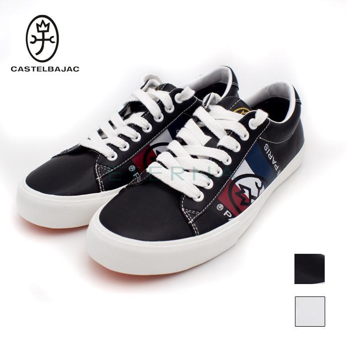 店頭展示品 Castelbajac カステルバジャック メンズシューズ 紳士靴 カジュアル 替えシューレース付き おしゃれ おすすめ 白 黒 送料無料 Shmi 427 Eterna 靴とバッグの専門店 通販 Yahoo ショッピング
