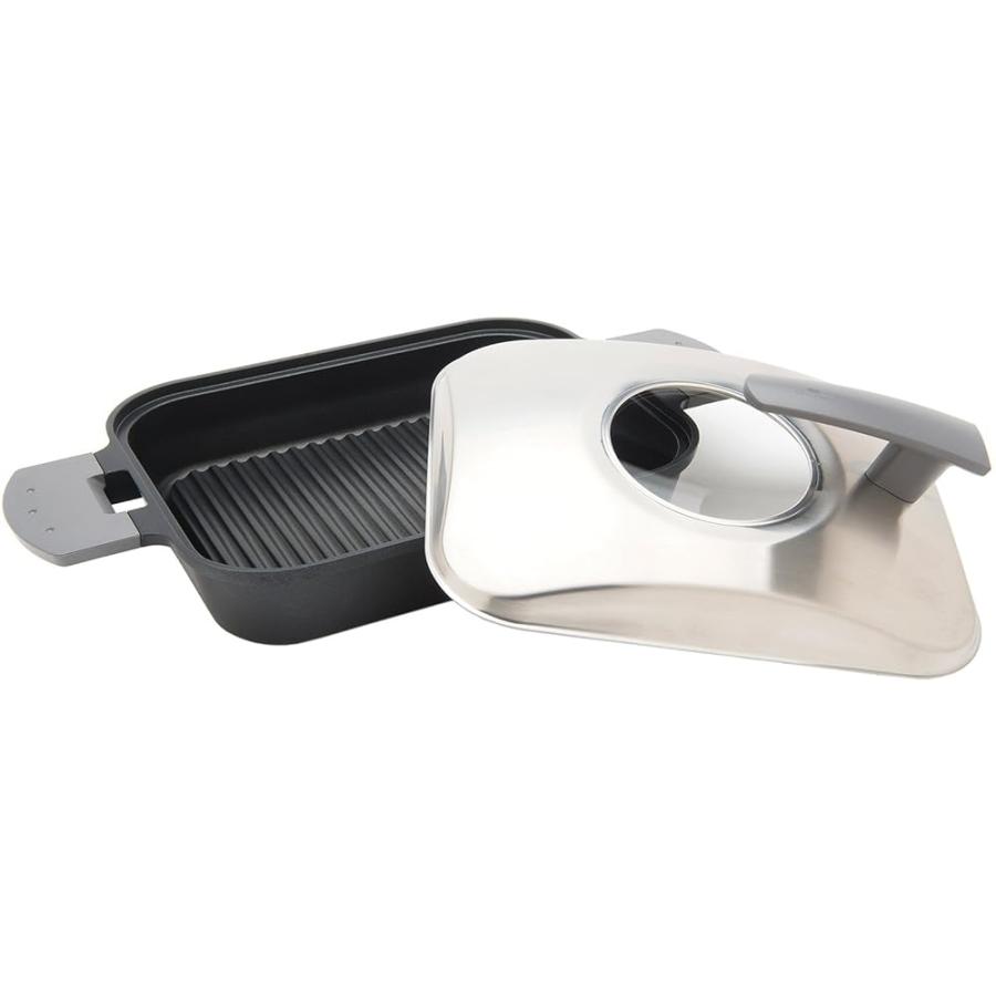 オークス ウチクック グリルパン IH対応 スチームグリル ステンレス