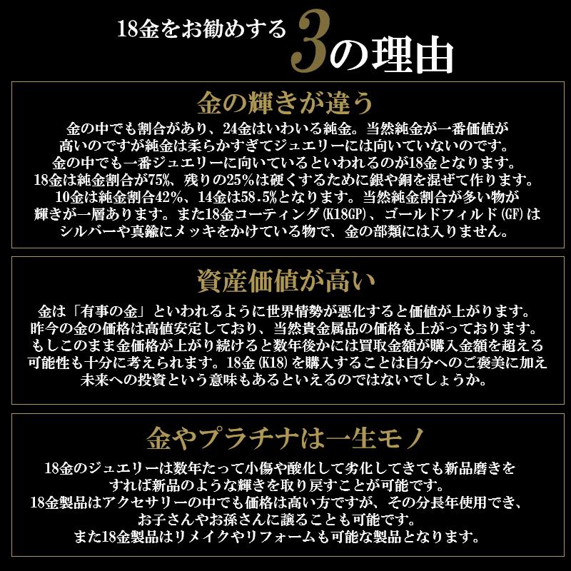 18金 ネックレス レディース 馬蹄 K18 ダイヤモンド ホースシュー ゴールド 蹄鉄 18K 華奢 シンプル アズキチェーンの画像
