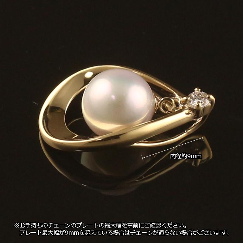 K18ペンダントトップ　淡水ベビーパール　チャーム　18金　ハート　本真珠 K18ペンダントトップ 淡水ベビーパール チャーム 18金 ハート 本真珠