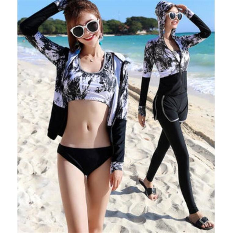 水着 ラッシュガード セット レディース 競技用水着 スポーツ水着 ショートパンツ ラッシュパンツ メンズ ラッシュパーカー ペアルック 長袖 One Eternal One 通販 Yahoo ショッピング