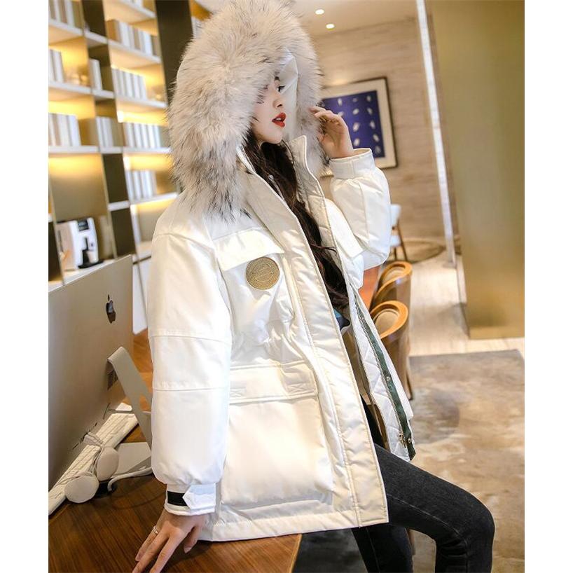 一流の品質 ミリタリー コート フード付き ダウン ファー付き レディース ダウンジャケット ダウン ファー付き レディース ダウンジャケット アウター 防寒服 暖かい 冬 コート アウター Albinofoundation Org