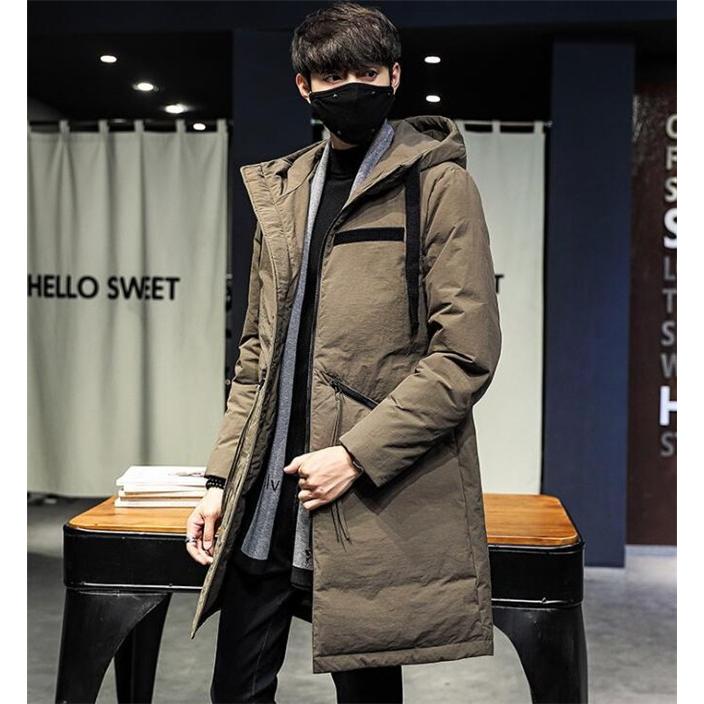 最安 ダウンジャケット メンズ ダウンコート ロング 暖かい フード付き 帽子付き アウター 大きいサイズ 紳士 防寒 19 冬 最適な材料 Kslcity Com My
