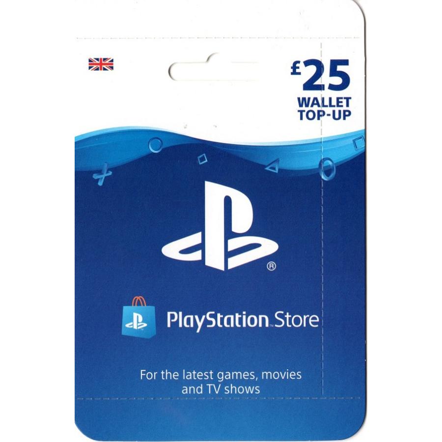 PLAYSTATION Network Card £25 UK版 プレイステーションネットワークカード 25ポンド PS4 PS3 PSVITA｜eternalgame