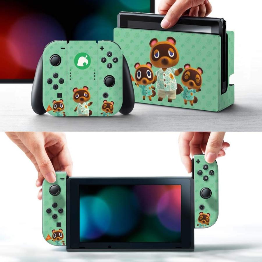 Nintendo Switch ニンテンドースイッチ スキンシール 3点セット Animal