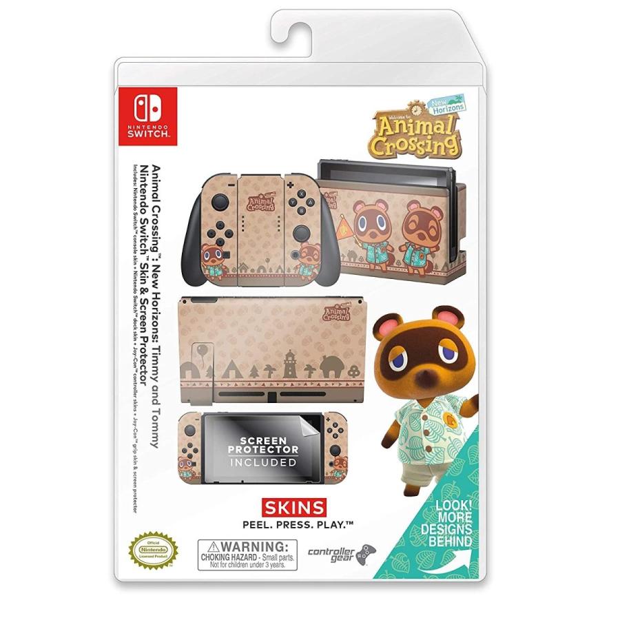 Nintendo Switch ニンテンドースイッチ スキンシール 3点セット Animal