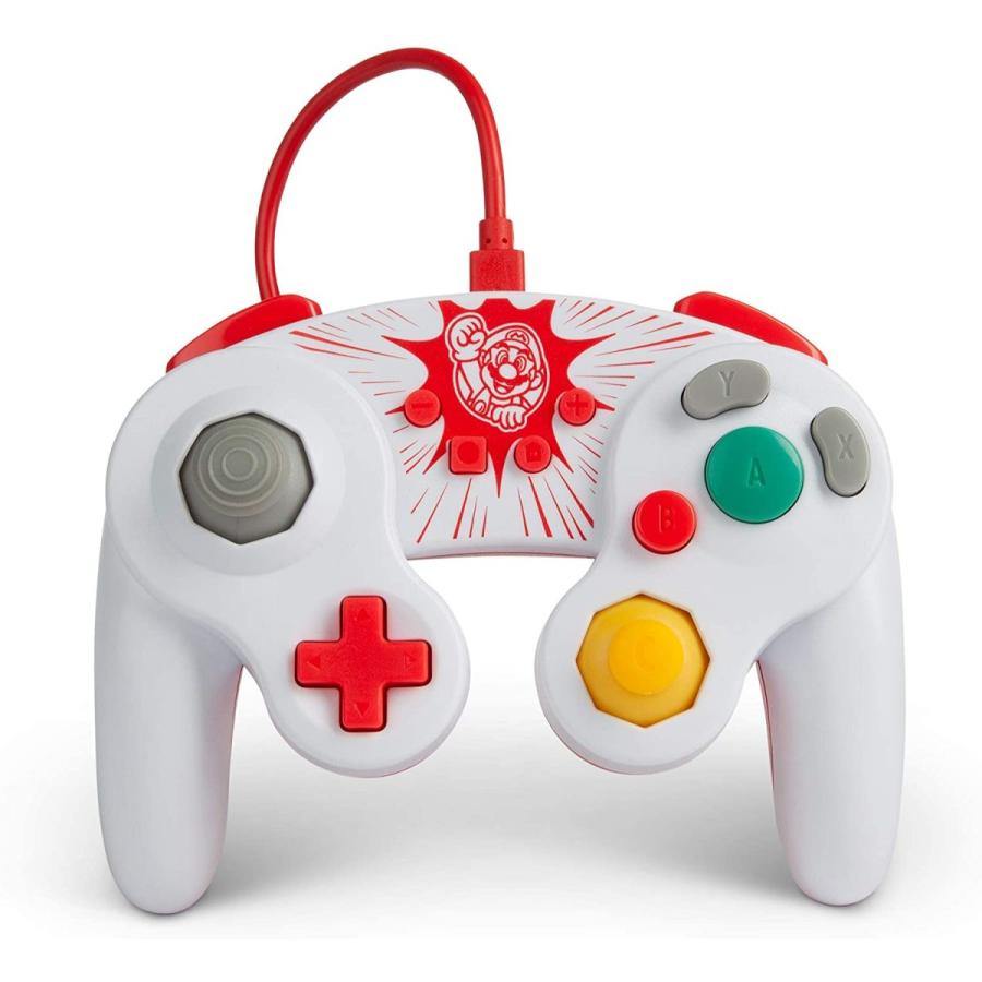 ニンテンドースイッチ GCコントローラー マリオ ホワイト レッド ニンテンドースイッチ GCコントローラー マリオ ホワイト レッド