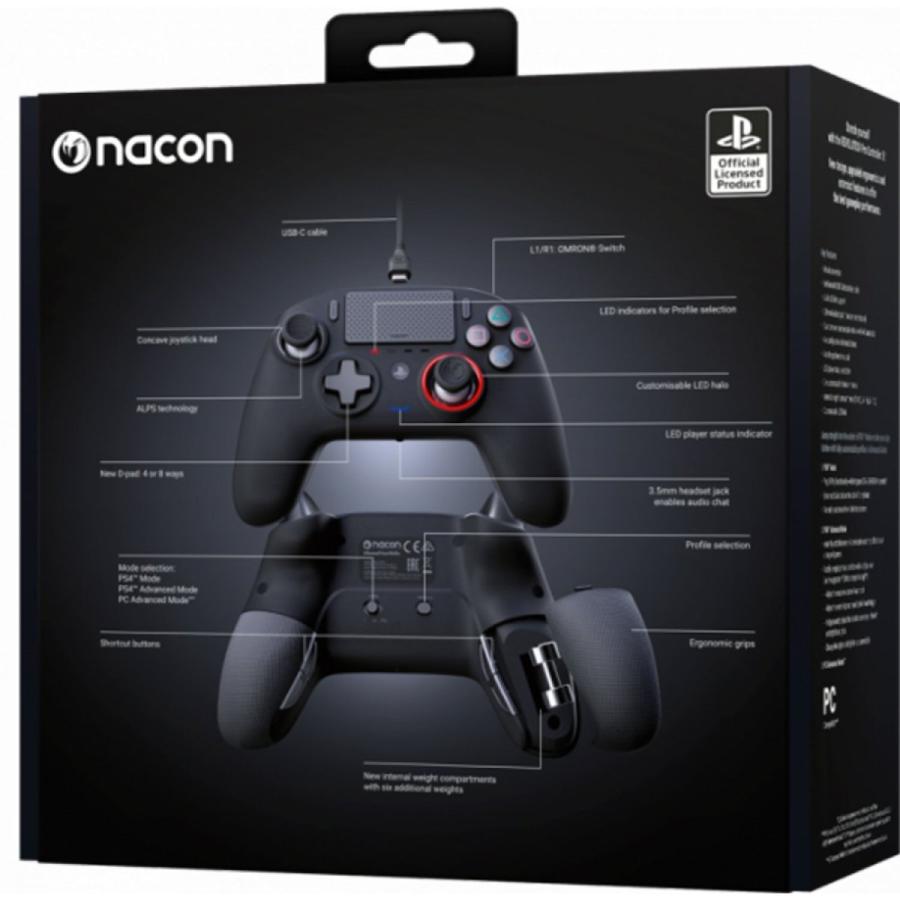 Nacon Revolution Pro Controller 3 ナコン レボリューション プロ コントローラー V3 Ps4 並行輸入品 Cr 海外ゲーム専門店 Eternal Game 通販 Yahoo ショッピング